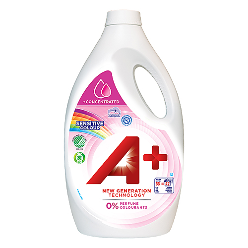 A+ Sensitive Color Laundry detergent 2.2 L